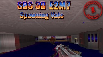 Doom VR SBS E2M7 Spawning Vats (No Commentary)