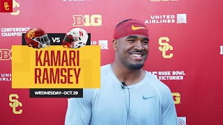 USC Safety Kamari Ramsey | Wednesday of Nebraska Week