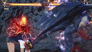 TEKKEN 8 Ling Xiaoyu vs Devil Jin Super Ghost Battle