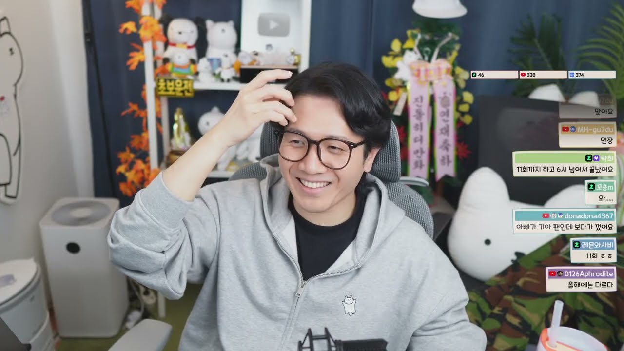3월 28일 라이브 ｜ 짧은 야구후기, 라떼의 꽃놀이, 색약과 색승부, 나는 어떤 조선왕일까 태스트, 군 운전병 양성의 운전 가르치기, 예비군과 민방위 썰