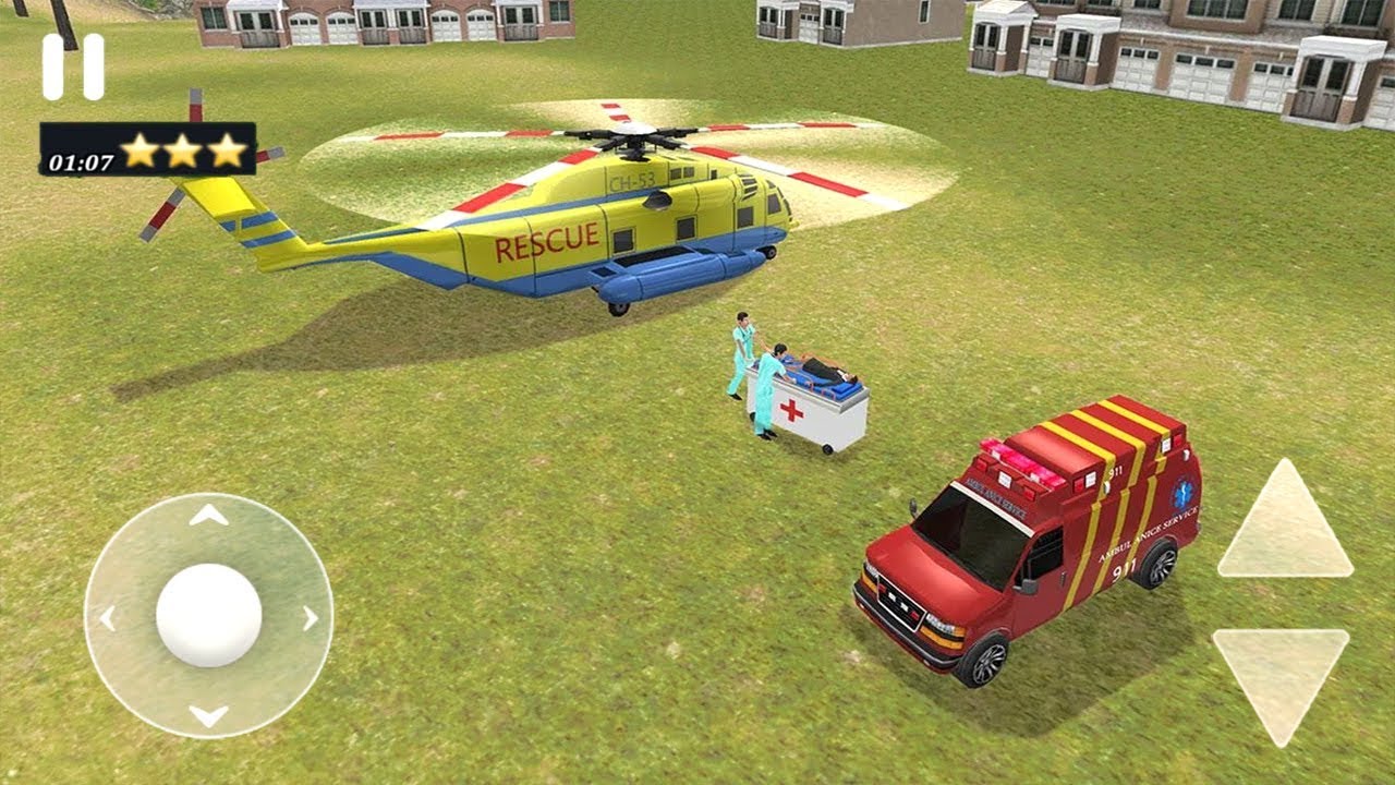 Fire Helicopter Force 2018 (by Fun Blocky Games) - Part 1 - Android Gameplay [HD]