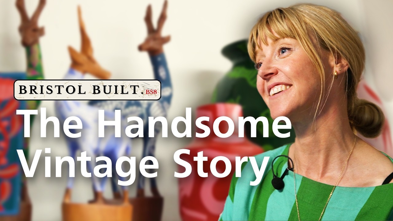 Why This Bristol Artist Paints on Furniture (Not Canvases) | The Handsome Vintage Story