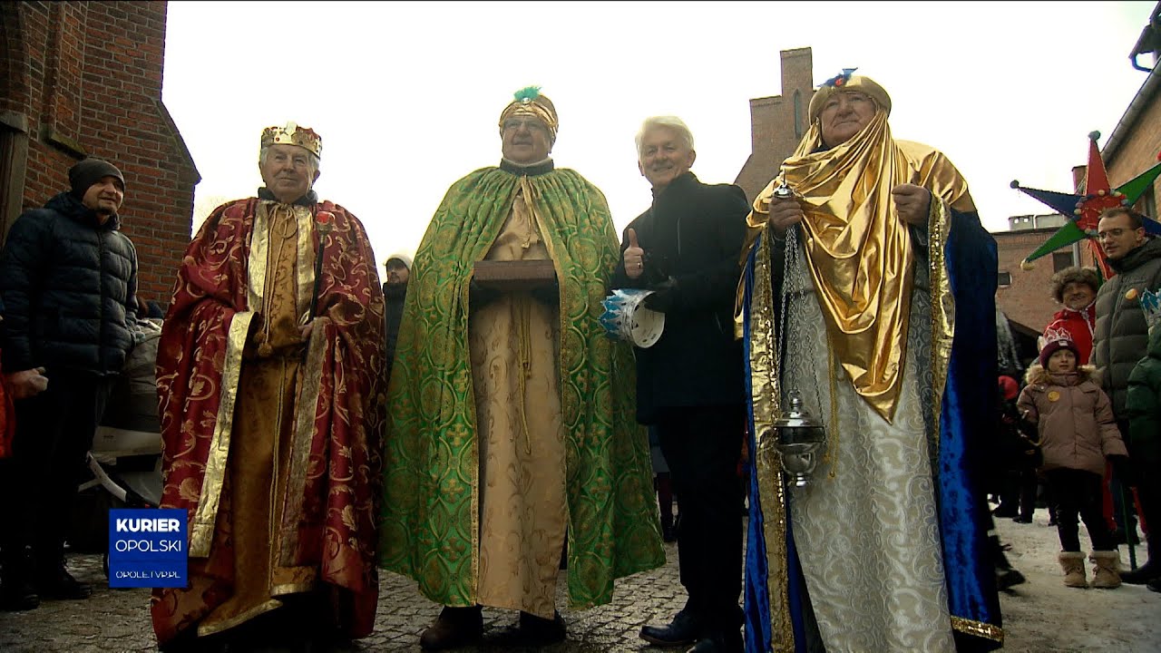 Orszak Trzech Króli w Wołczynie. Mieszkańcy przeszli nim na tradycyjny jarmark