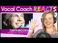 Vocal Coach reacts to Garth Brooks - To Make You Feel My Love (Live)