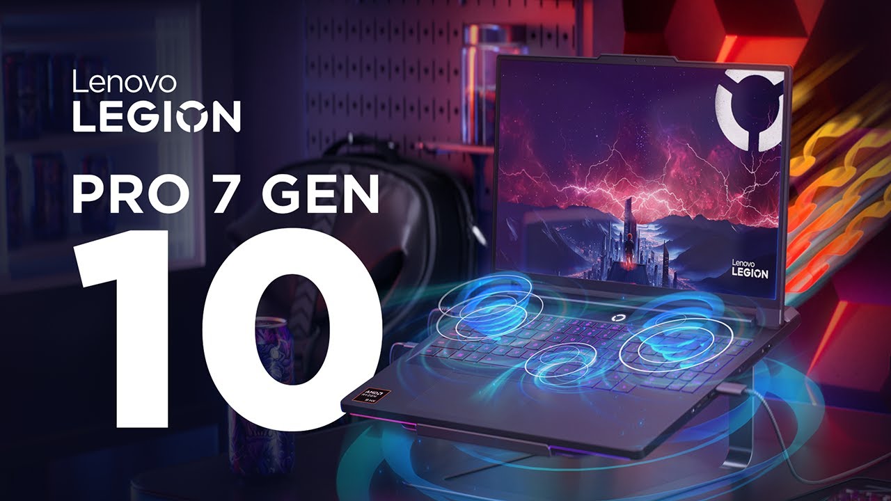 Lenovo Legion Pro 7 | Powered by AMD Ryzen™ 9 9955HX3D​
