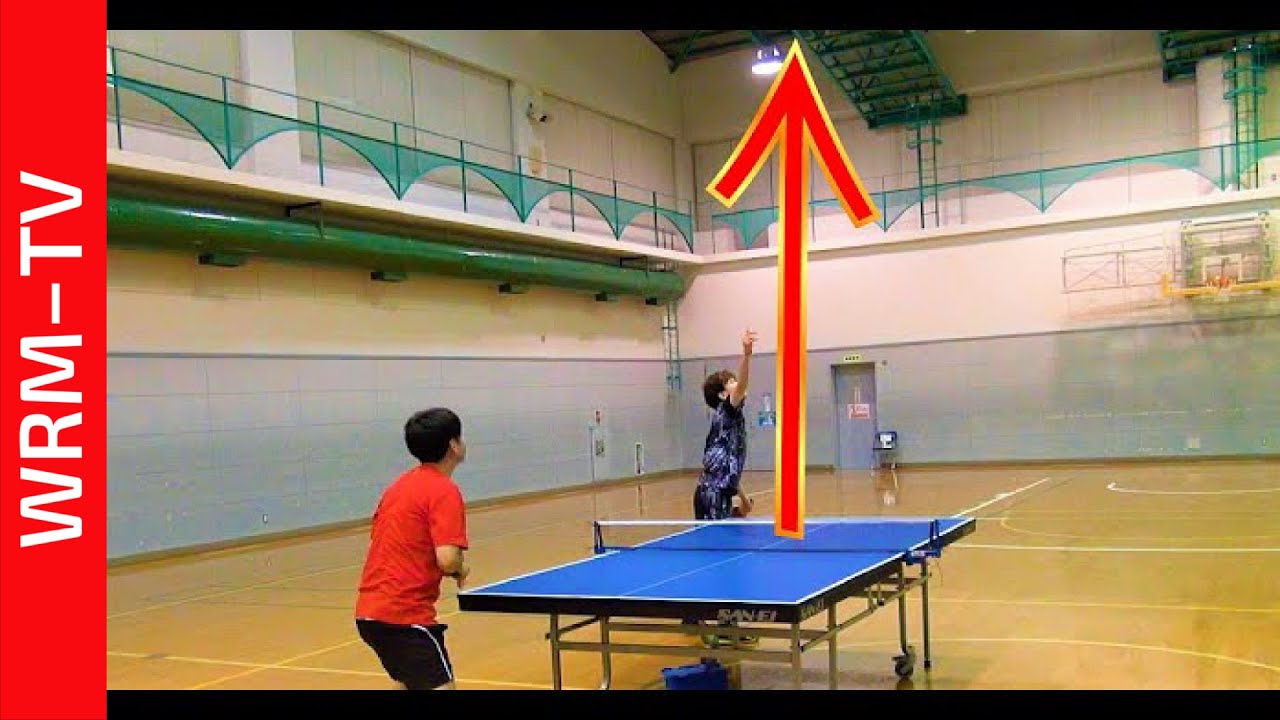 最も下回転サーブがかかるコツ（投げ上げサーブ編）｜全日本15位 濱川さん【卓球知恵袋】