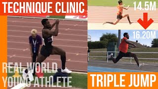 REAL WORLD TRACK COACHING IMPROVE YOUR TRIPLE JUMP - LEARN FROM OTHERS TECHNIQUE TIPS & SOLUTIONS