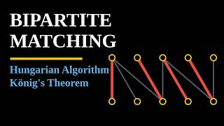 Maximum Bipartite Matching: The Hungarian Algorithm — Visualized in 8 Minutes