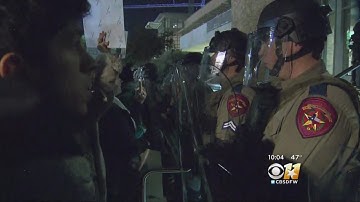 Hundreds Protest White Nationalist