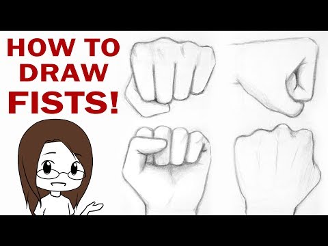 Video: How To Draw A Fist