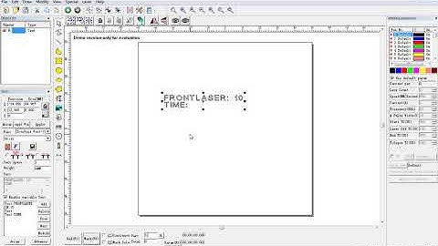 Ezcad Fiber Laser Software Variable Text Full Function