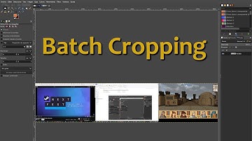 Cropping Multiple Screenshots at Once in GIMP