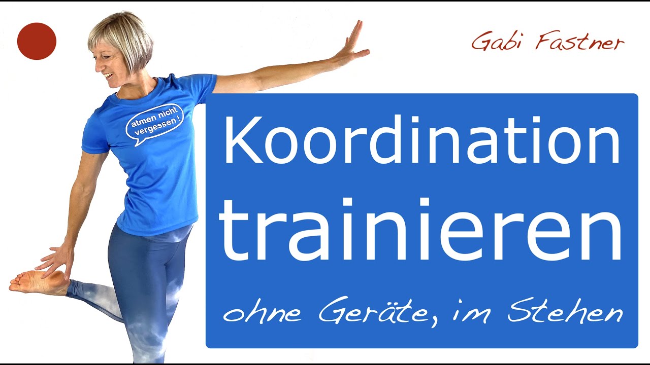 ☝️18 min. Koordinations-Training | ohne Geräte, im Stehen