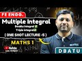 Multiple Integral | Maths-1 One Shot Lecture 5 | FE Engineering | DBATU | PRANAV SIR