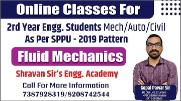 Dimensional Analysis | Fluid Mechanics | FM-SPPU-2019 Pattern |Gopal Pawar Sir
