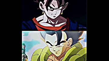 Which fusion is best ? Gogeta or Vegito #shorts #ytshorts #dragonball #dragonballz #dbs #dbz #db