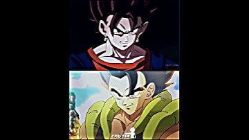 Which fusion is best ? Gogeta or Vegito #shorts #ytshorts #dragonball #dragonballz #dbs #dbz #db