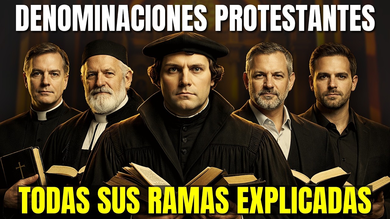 El mapa completo del protestantismo: denominaciones explicadas