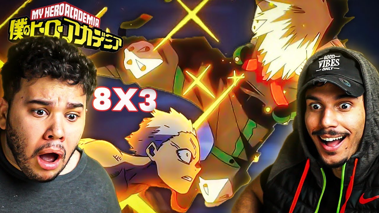 Моя геройская академия 8 сезон 3 серия РЕАКЦИЯ / БАКУГО ПРОТИВ ВСЕХ ЗА ОДНОГО!!!!!!