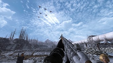 12 minutes of Fallout 3 modded gun combat gameplay (TTW)