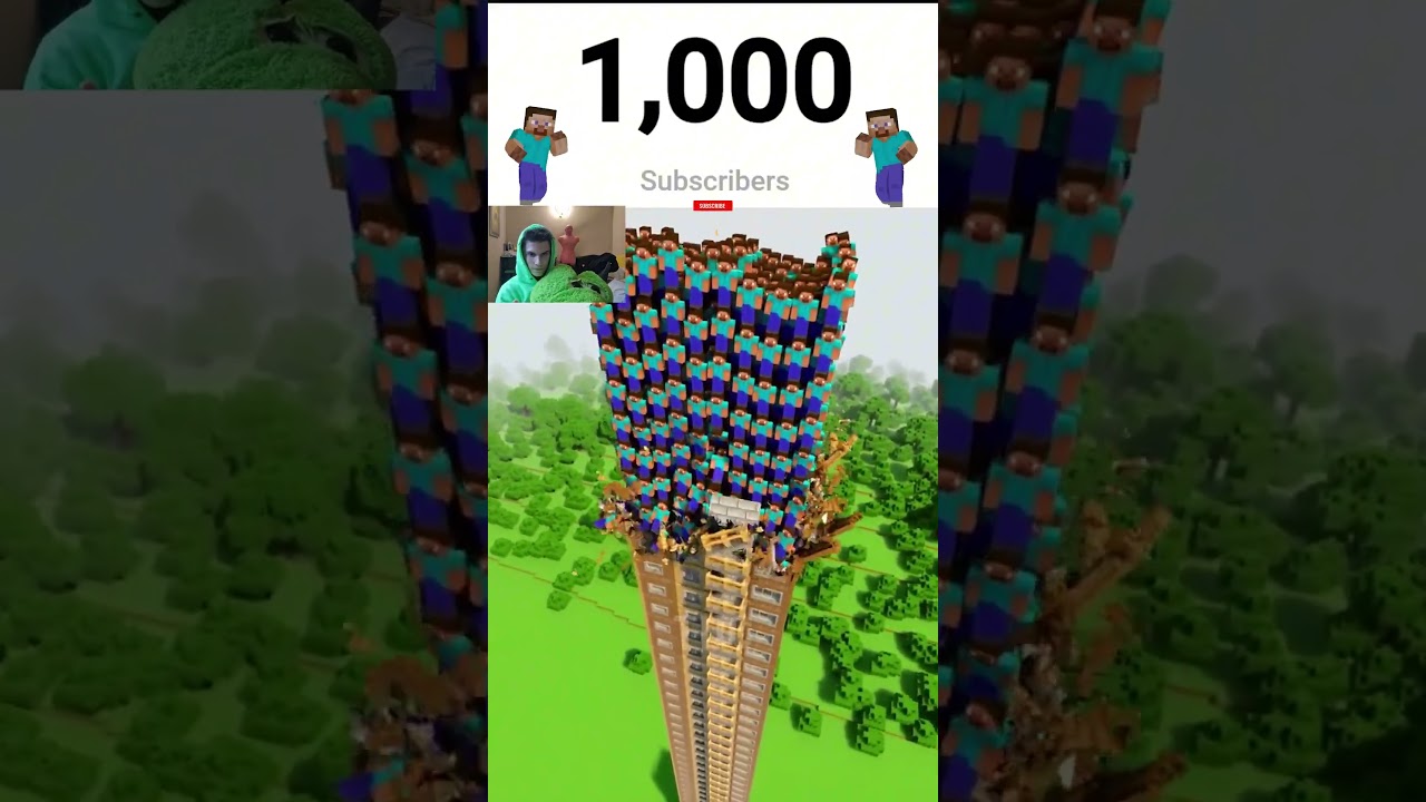 1 Subscriber = 1 Steve 