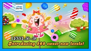 Candy Crush Saga Level 56 - 58 | Candy Crush Game - King Games | @GamePointPK screenshot 5