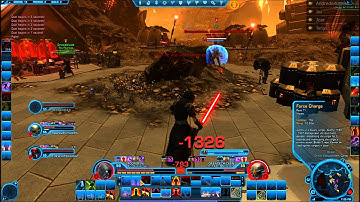 SWTOR Sith Juggernaut (Level 55) vs (Level 55) Mercenary Dueling