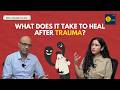 What helps trauma survivors move from survival to healing?
