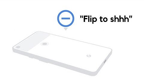 What is flip to shhh feature in google pixel phones and how to enable it