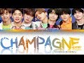 MONSTA X (몬스타엑스) - Champagne (Color Coded Lyrics Kan/Rom/Eng/歌詞)