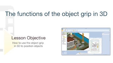 CerTus-HSBIM Tutorial - The functions of the object grip in 3D - ACCA software