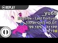 [osu!taiko] _yu68 | fripSide - Last Fortune [Inner Oni] +HD,DT 99.18% 2086/2383x 711pp #1
