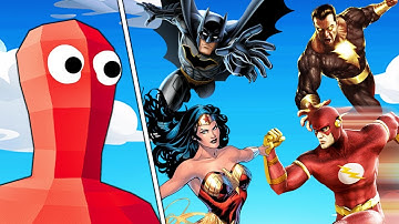 I UPGRADE This Wobbler Into THE FLASH, BATMAN, WONDER WOMAN and BLACK ADAM in TABS!