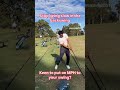 You will benefit from being faster in your take away. #golf #golfswing #golftips #swingtips