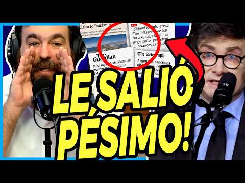 LISTEN TO WHAT NICO LANTOS JUST SAID after Milei's speech on the Falklands: "It backfired"