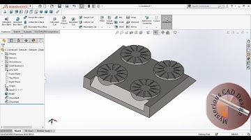 How to use chamfer in solidworks  |  Learn  solidworks chamfer feature |  Solidworks tutorial  #18