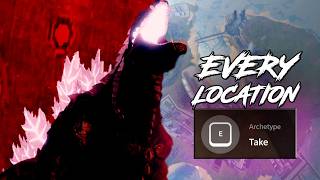 ALL 10 Archetype Locations for Godzilla Ultima in Kaiju Alpha