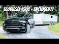 2020 Ram 1500 EcoDiesel Review - Towing an Enclosed Trailer, Is It Enough?