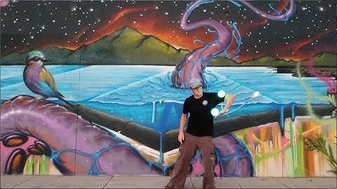 Glow Flow in KnobHill Arts District. with Beacon