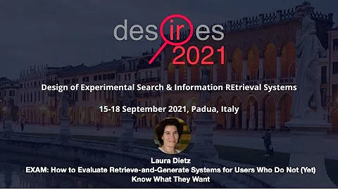 Laura Dietz: EXAM: How to Evaluate Retrieve-and-Ge...