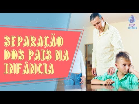 Separação dos pais na infância