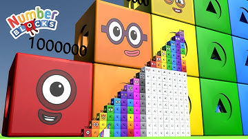 New Meta Numberblocks Standing Tall StepSquad 1 VS 17000 VS 17 BILLION Numberblocks NumbersPattern