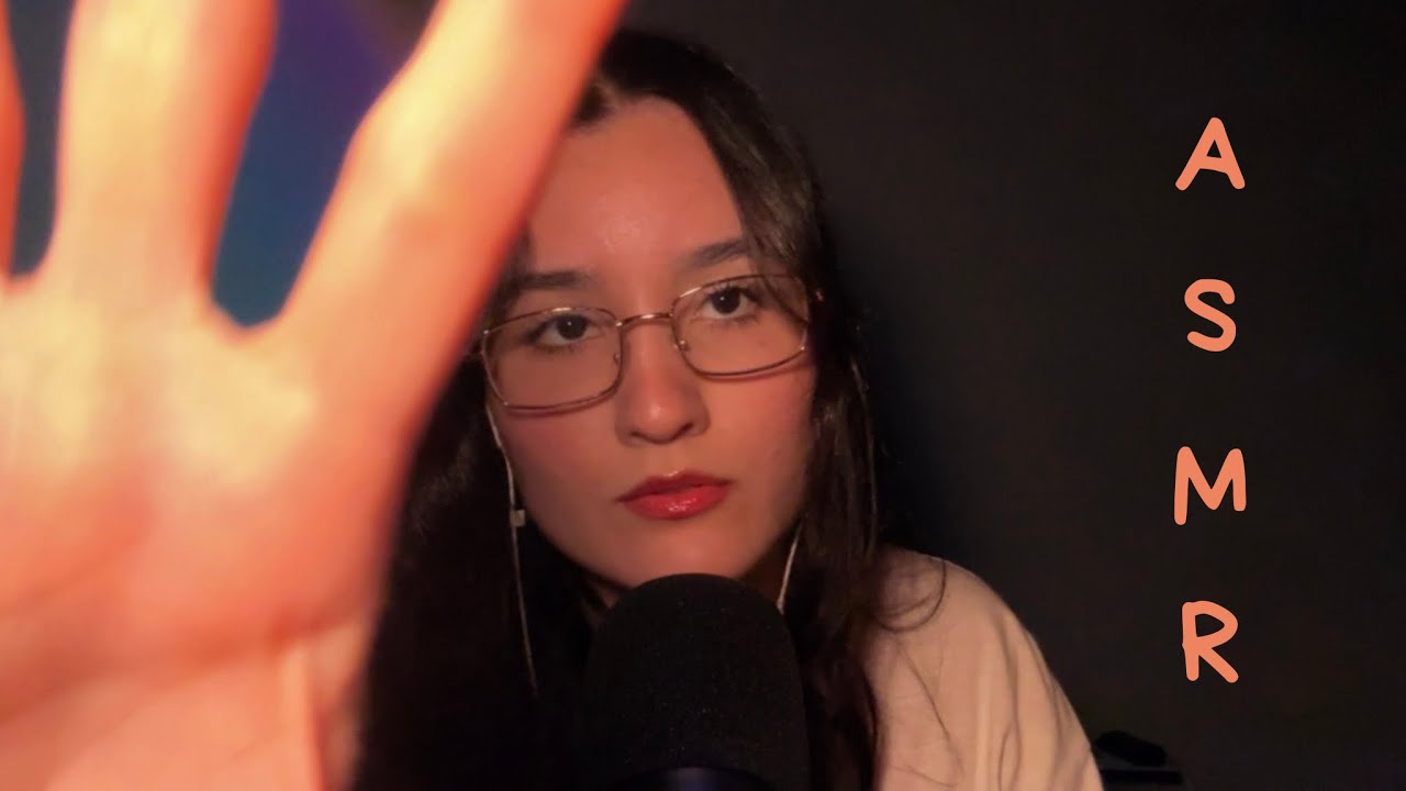 asmr | hand sounds & movements com sons de boca