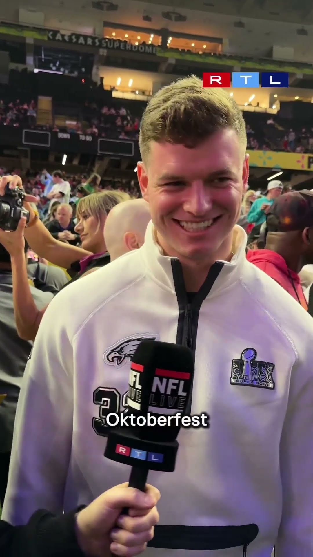 Woran NFL-Stars bei Deutschland denken ? #rtlnfl