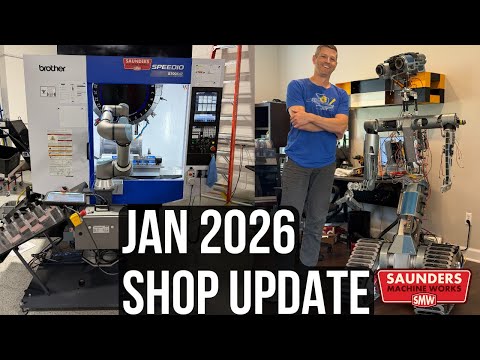 Shop Update January 2026 Johnny 5 UR10E Brother S700 And More 