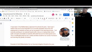 Using Assessment for Differentiation in Mathematics Instruction, STEM