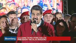 U.S. Sanctions Venezuela's President Maduro