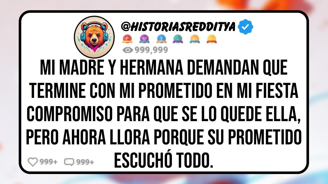 Mi MADRE Quiere que Intercambie a mi PROMETIDO con el de Mi HERMANA en mi Fiesta de Compromiso Po...