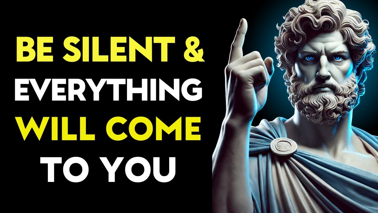 When Nothing Works, be Silent & Everything Will Flow To You | Stoic Philosophy