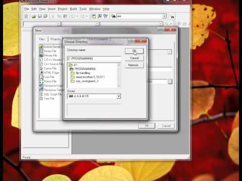 changing colors in visual studio.flv